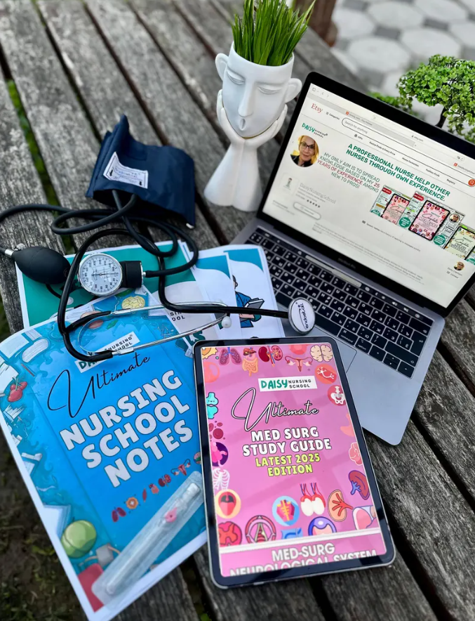 Med-Surg Study Guide Bundle + FREE NCLEX Prep | Ultimate Nursing School Notes | Digital Download