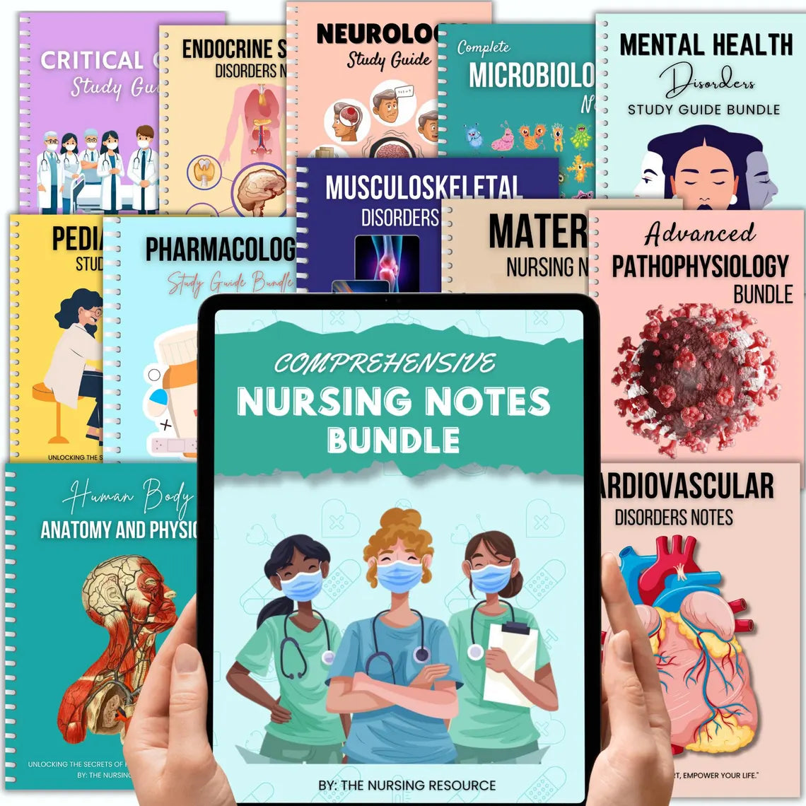 Comprehensive Nursing Notes Bundle | 2025 Edition | Digital Download